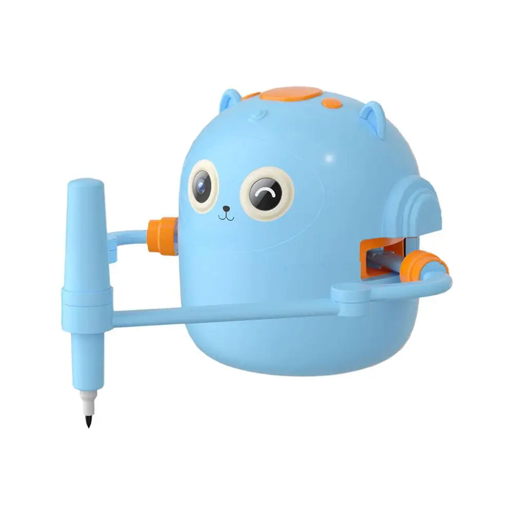 Drawing Robot for Kids Voice Interactive Educational Smart Art Painting Machine Montessori Painting Learning Toys Pink/Blue